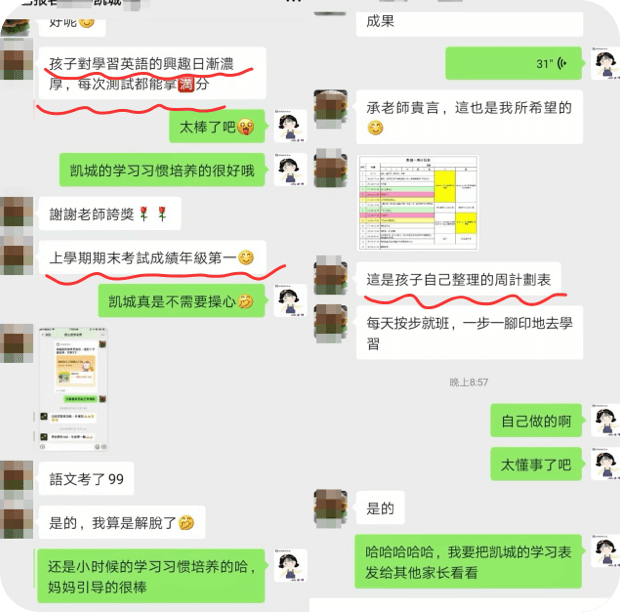 家长好评